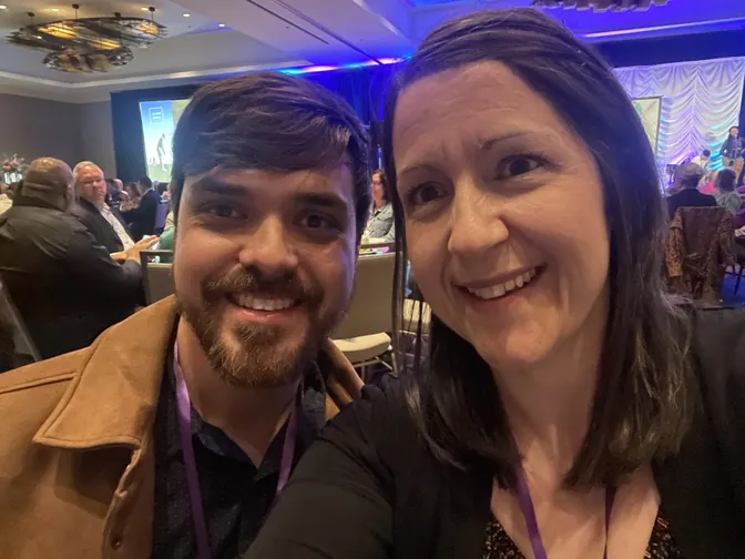 Kayla and Micah at the Release Gala in Omaha