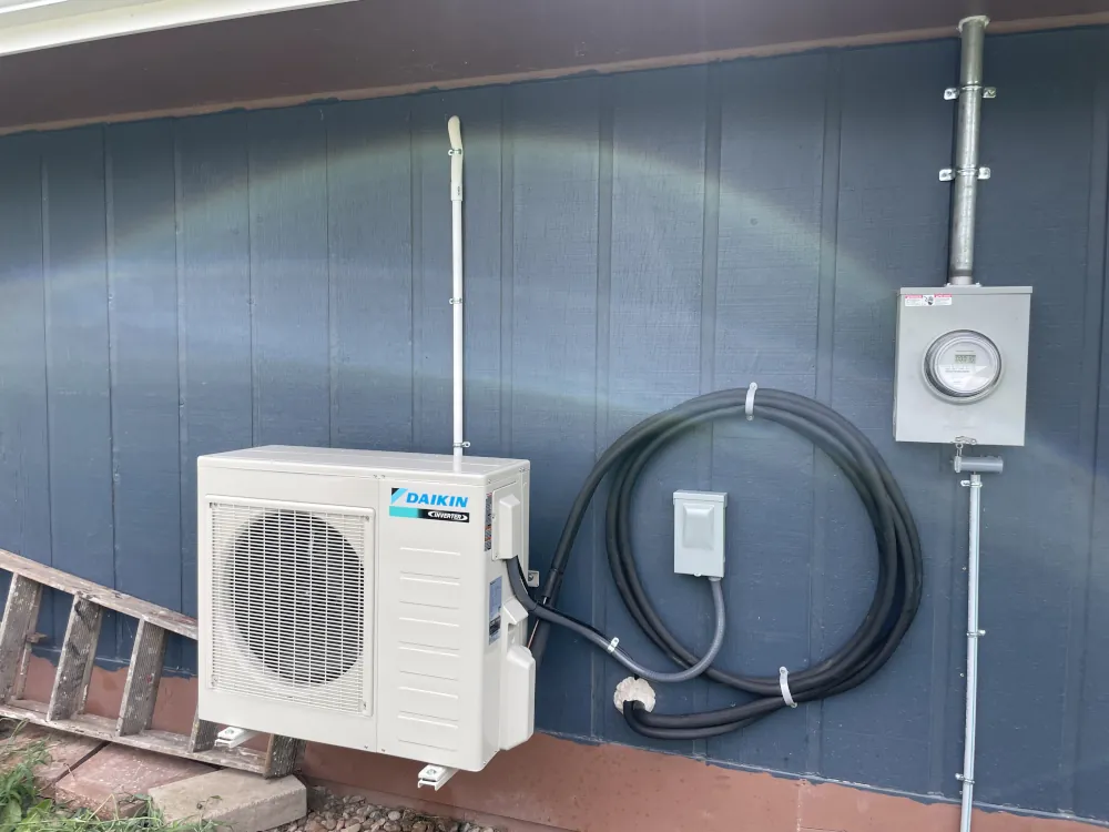 Picture of heat pump